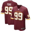 chase young 99 washington commanders football team men game jersey burgundy