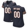 chicago bears women custom game jersey navy