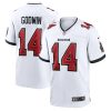 chris godwin 14 tampa bay buccaneers game men jersey white