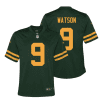 christian watson 9 green bay packers 50s classic youth game jersey green gold