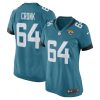 coy cronk 64 jacksonville jaguars womens game jersey teal