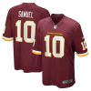 curtis samuel 10 washington commanders football team men game jersey burgundy