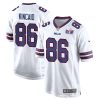 dalton kincaid 86 signed buffalo bills super bowl lviii game men jersey white