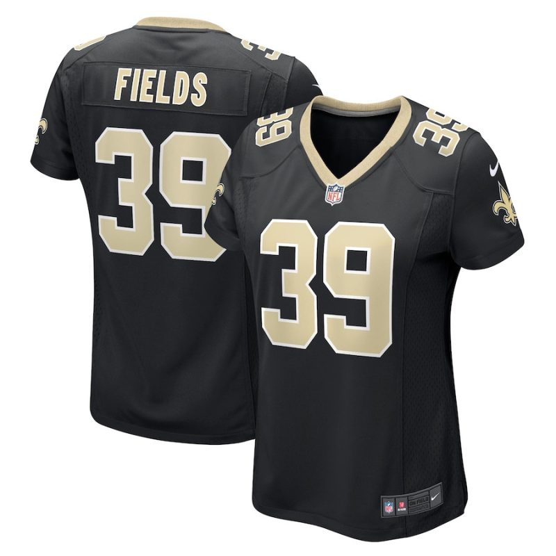 damarcus fields 39 new orleans saints women game jersey black