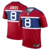 daniel jones 8 new york giants alternate legend player men jersey century red