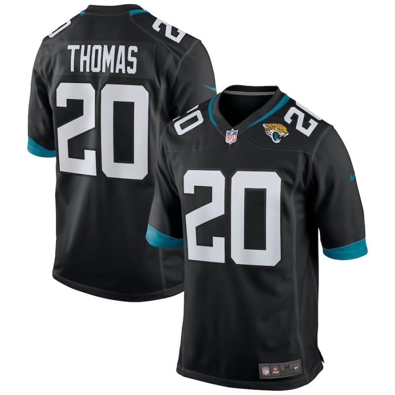 daniel thomas 20 jacksonville jaguars mens game jersey black