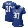 darnay holmes 30 new york giants women game jersey royal