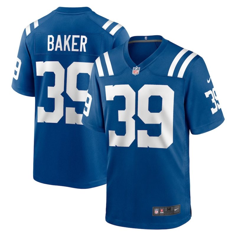 darrell baker jr 39 indianapolis colts men team game jersey royal