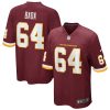 david bada 64 washington commanders football team men game jersey burgundy