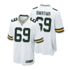 david bakhtiari 69 green bay packers men away game jersey white