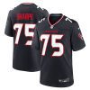 david sharpe 75 houston texans team game men jersey navy