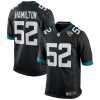 davon hamilton 52 jacksonville jaguars mens game jersey black