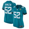 davon hamilton 52 jacksonville jaguars womens game jersey teal