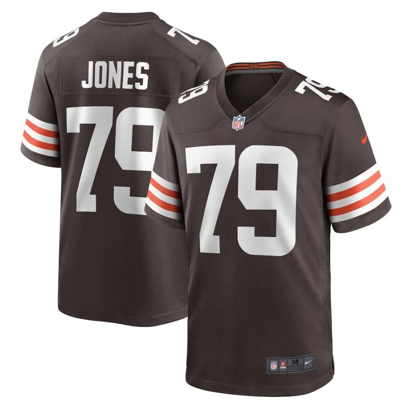 dawand jones 79 cleveland browns mens team game jersey brown