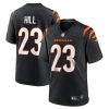 daxton hill 23 cincinnati bengals men game jersey black