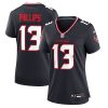 delshawn phillips 13 houston texans team game women jersey navy