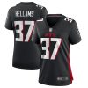 demarcco hellams 37 atlanta falcons women team game jersey black