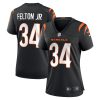 demetric felton jr 34 cincinnati bengals womens game jersey black