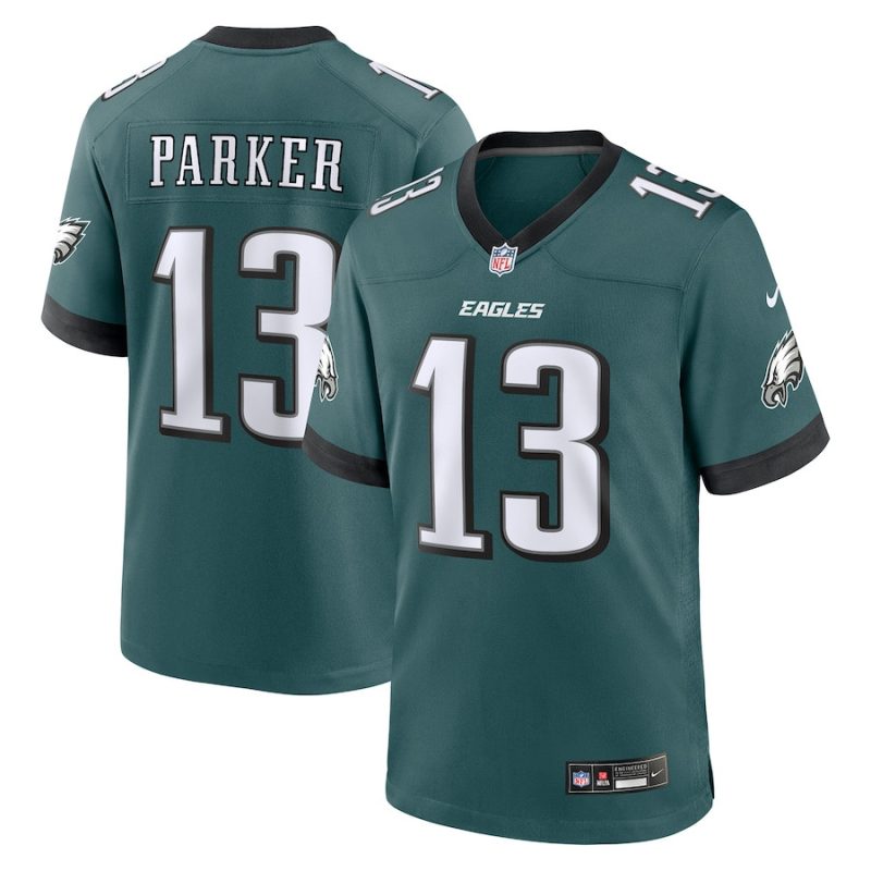 devante parker 13 philadelphia eagles game men jersey midnight green