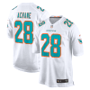 devon achane 28 miami dolphins men game jersey white