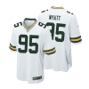 devonte wyatt 95 green bay packers men away game jersey white