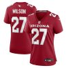 divaad wilson 27 arizona cardinals women team game jersey cardinal