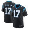 dj chark jr 17 carolina panthers men game jersey black