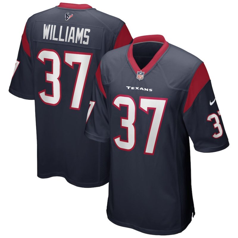 domanick williams 37 houston texans mens game jersey navy