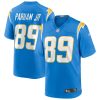 donald parham jr 89 los angeles chargers men game jersey powder blue