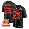 drue tranquill 23 kansas city chiefs super bowl lviii champions 4x fashion game men jersey carbon black