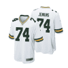 elgton jenkins 74 green bay packers men away game jersey white