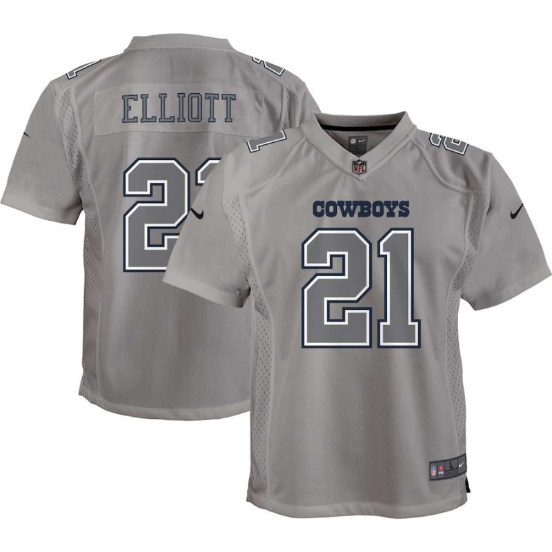 elliott gray 21 dallas cowboys atmosphere game youth jersey gray