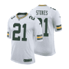 eric stokes 21 green bay packers men away limited jersey white