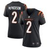 evan mcpherson 2 cincinnati bengals womens game jersey black