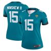 gardner minshew ii 15 jacksonville jaguars womens game jersey teal