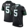 garrett wilson 5 new york jets alternate legend jersey men legacy black