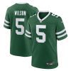 garrett wilson 5 new york jets game jersey men legacy green