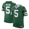 garrett wilson 5 new york jets legend jersey men legacy green