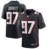 grady jarrett 97 atlanta falcons mens game jersey black