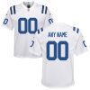 indianapolis colts custom youth game jersey white