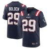 isaiah bolden 29 new england patriots team game jersey navy