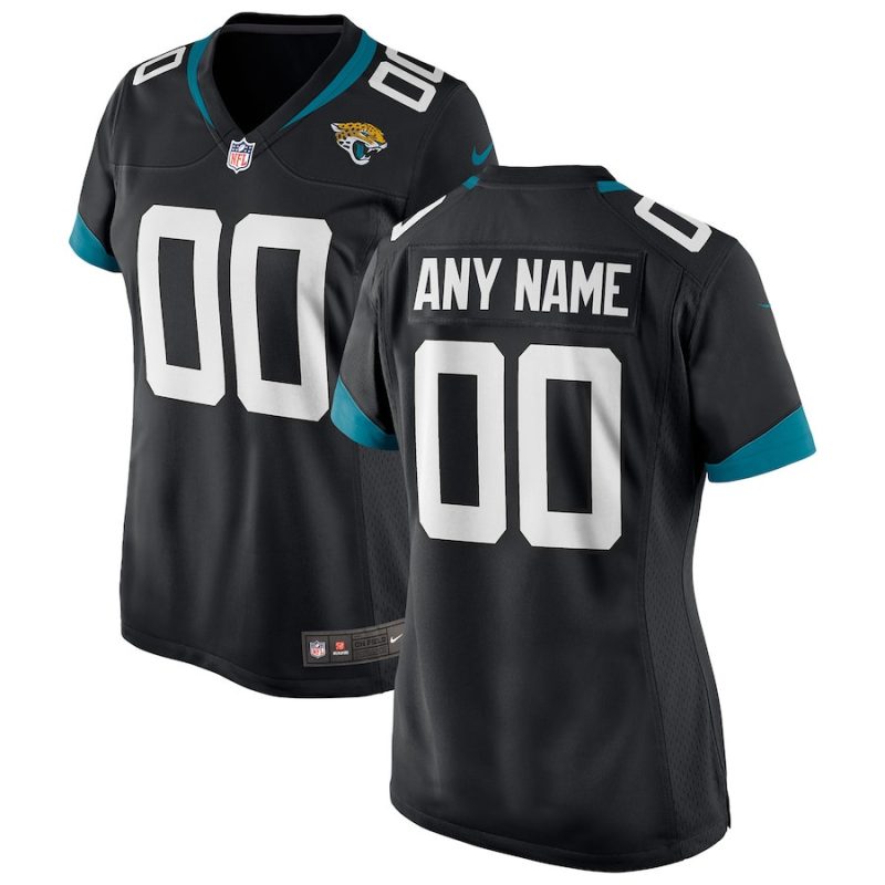 jacksonville jaguars womens custom game jersey black