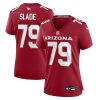 jacob slade 79 arizona cardinals women game jersey cardinal