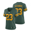 jaire alexander 23 green bay packers 50s classic women game jersey green gold