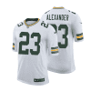 jaire alexander 23 green bay packers men away limited jersey white