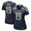 jake bobo 19 seattle seahawks women game jersey college navy