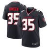 jake hansen 35 houston texans team game men jersey navy