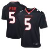 jalen pitre 5 houston texans youth game jersey navy