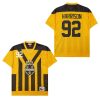 james harrison 92 pittsburgh steelers retro throwback legacy men jersey black yellow