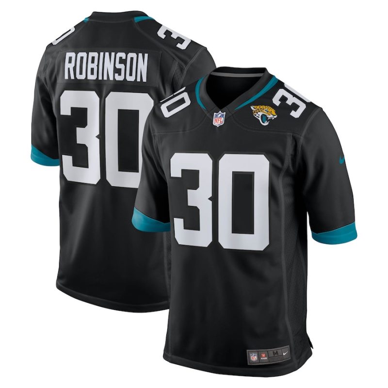 james robinson 30 jacksonville jaguars mens game jersey black